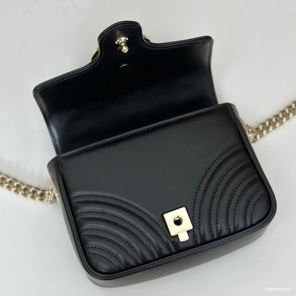 Hyper Peter handle Marmont mini GG GUCCI top bag-17*13*6CM 0730